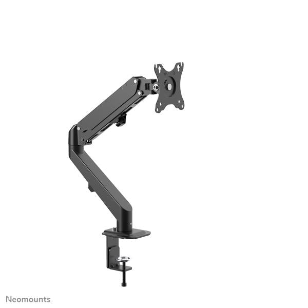 NeoMounts DS70-700BL1 Plynový pružinový stůl Mount, Clamp Grommet, 17 - 27 palců, černá