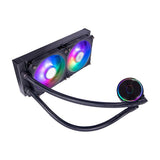 Cooler Master Mly-D24M-A23PZ-R1 PL240 Fluss, 240 mm Kühler, 120 mm x2, 0-2300 U / min ± 10%, RGB-LED