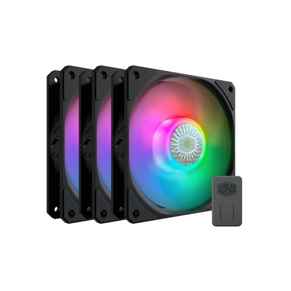 Chladič Master MFX-B2DN-183PA-R1 Sickleflow 120 Argb 3 in 1, 3x 120 mm, 650-1800 ot / min, 8-27 dba