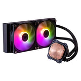 Cooler Master MLW-D24M-A18PZ-R1 Masterliquid 240L Core Argb, 4 broches, 2x 120 mm Argb, 27,2 DBA (MAX)