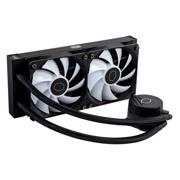 Cooler Master MLW-D24M-A18PZ-R1 Masterliquid 240L Core Argb, 4 broches, 2x 120 mm Argb, 27,2 DBA (MAX)