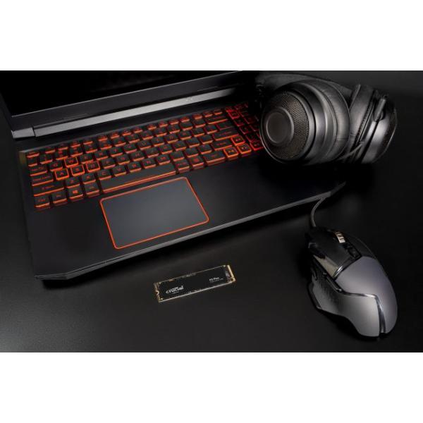 Afgørende afgørende CT1000P3PSD8 P3 plus SSD, 1TB, M.2 2280, NVME PCIE, INTERN, RETAIL