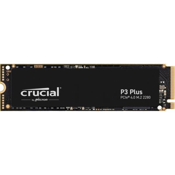 Afgørende afgørende CT1000P3PSD8 P3 plus SSD, 1TB, M.2 2280, NVME PCIE, INTERN, RETAIL