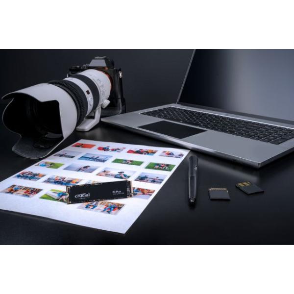 Afgørende afgørende CT1000P3PSD8 P3 plus SSD, 1TB, M.2 2280, NVME PCIE, INTERN, RETAIL