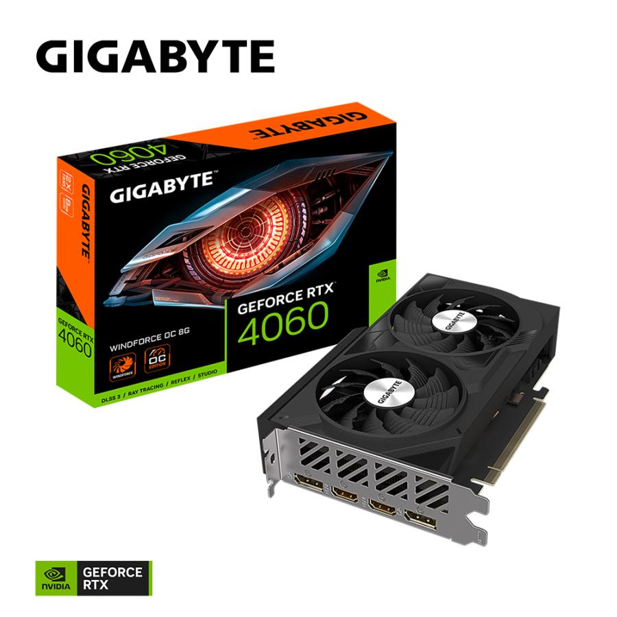 Gigabyte GeForce RTX 4060 Windforce OC 8G