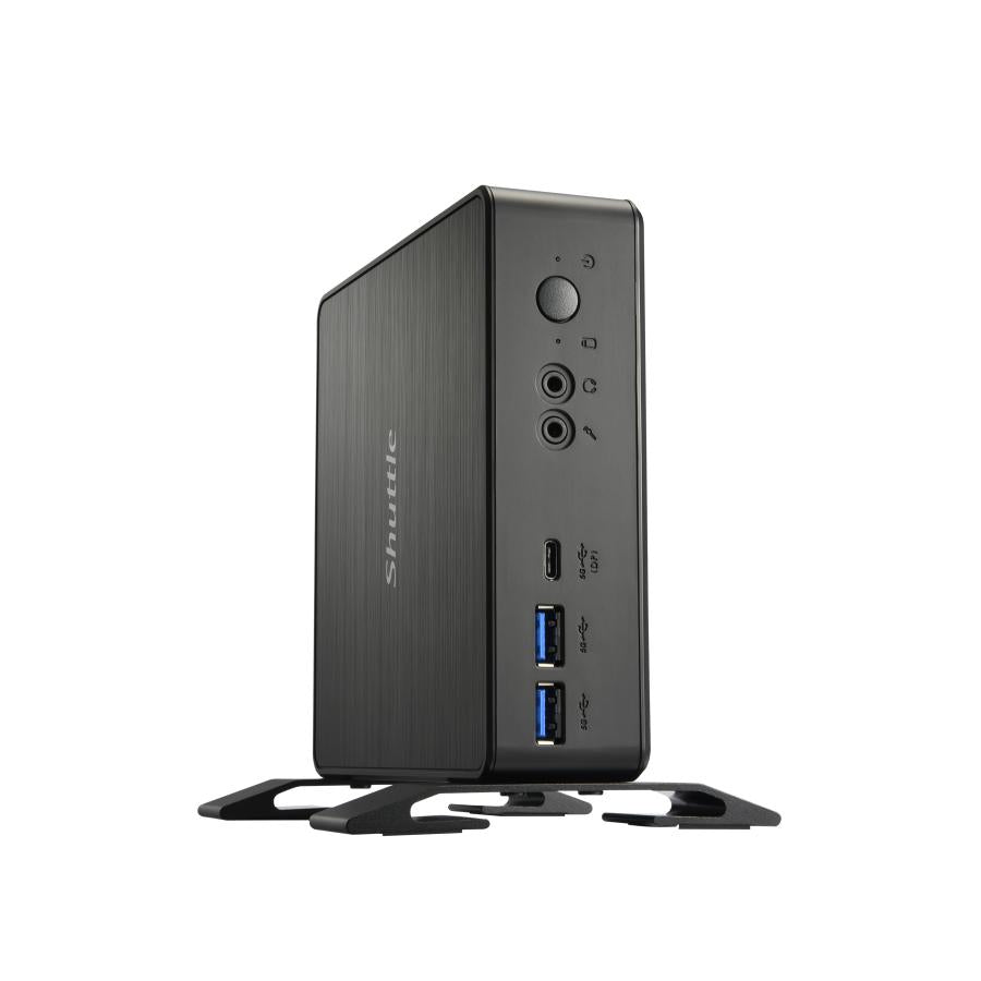 Shuttle NC40U3 XPC Nano PC, Intel Core I3-1215U, 1x HDMI, 1x DP, 1XUSB-C DP, 6x USB3.2, 1x 2,5