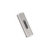 Transcend TS2Tet320a ESD320A Externí SSD, 2 TB, USB 10 Gbps, typ-A, 1050 950 MB, stříbro