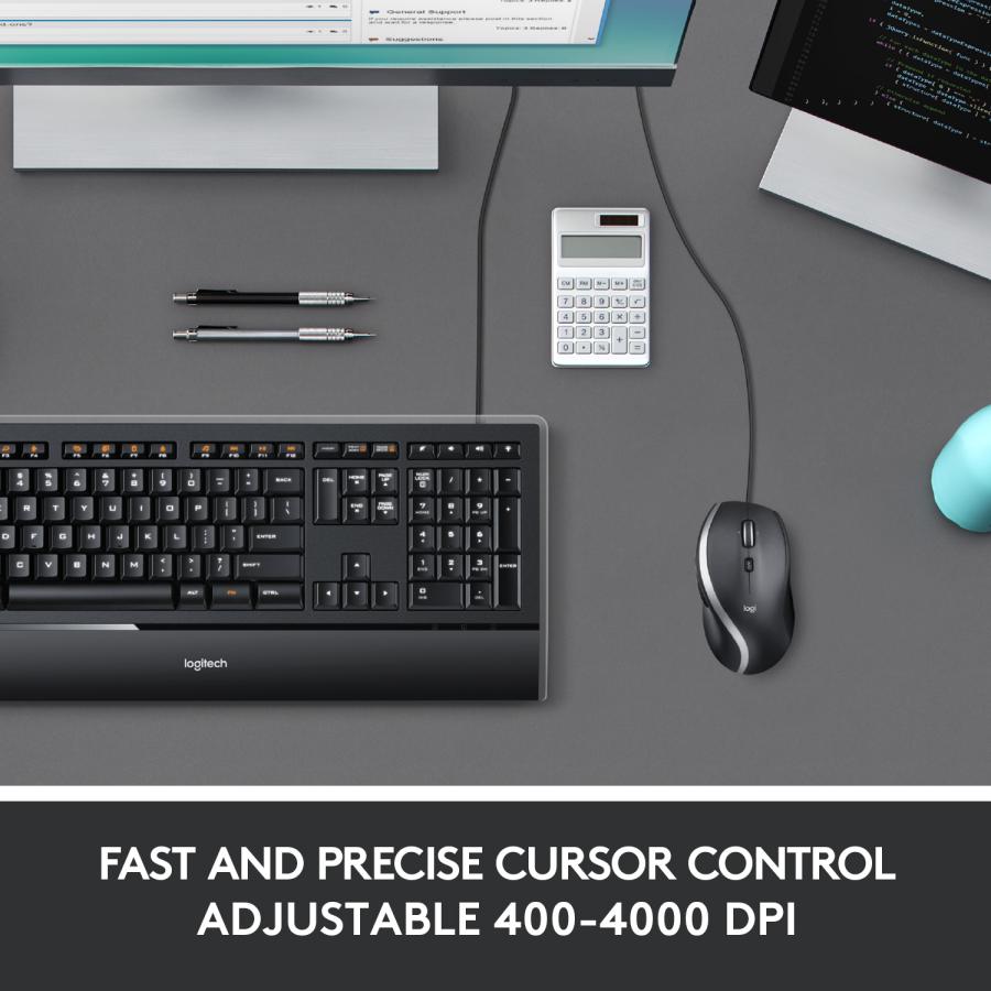 Logitech M500S Advanced Corded MICE