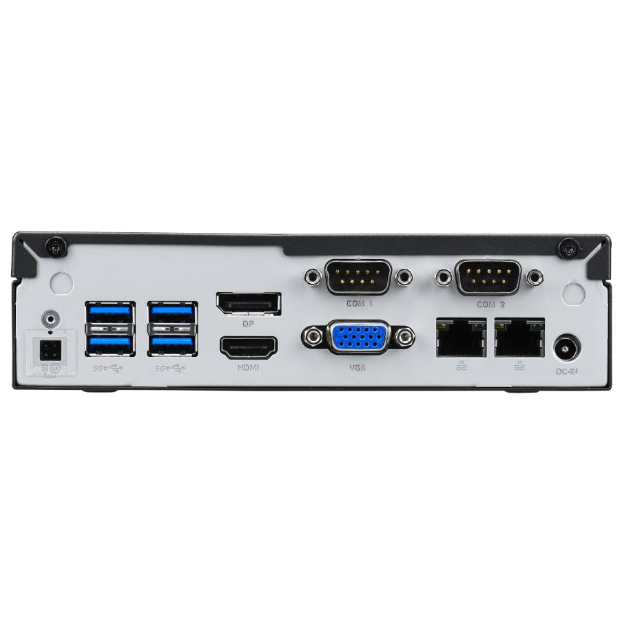 Shuttle DL30N Slim Barebone PC, 1,35L, IINTEL N100 Lüfter, DDR5, 2x 2,5 GBE, HDMI 2,0B, 65W, 24 7