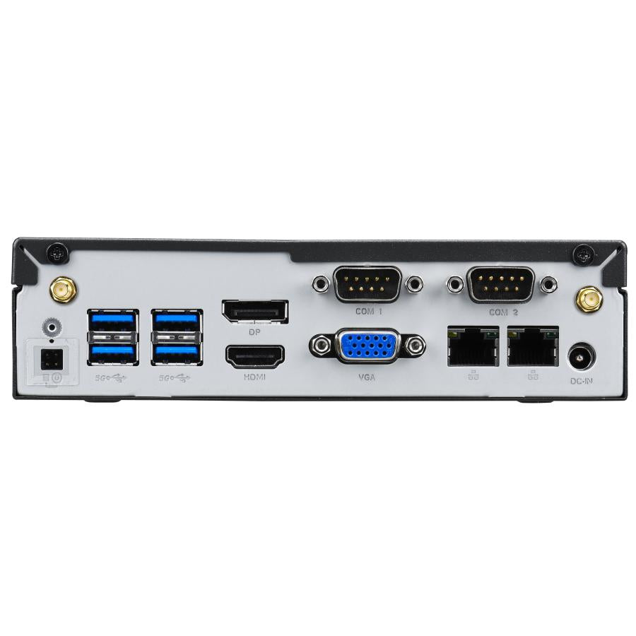 Shuttle DL30N Slim Barebone PC, 1,35L, IINTEL N100 Lüfter, DDR5, 2x 2,5 GBE, HDMI 2,0B, 65W, 24 7