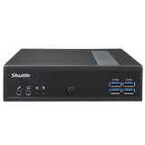 Shuttle DL30N Slim Barebone PC, 1,35L, IINTEL N100 Lüfter, DDR5, 2x 2,5 GBE, HDMI 2,0B, 65W, 24 7