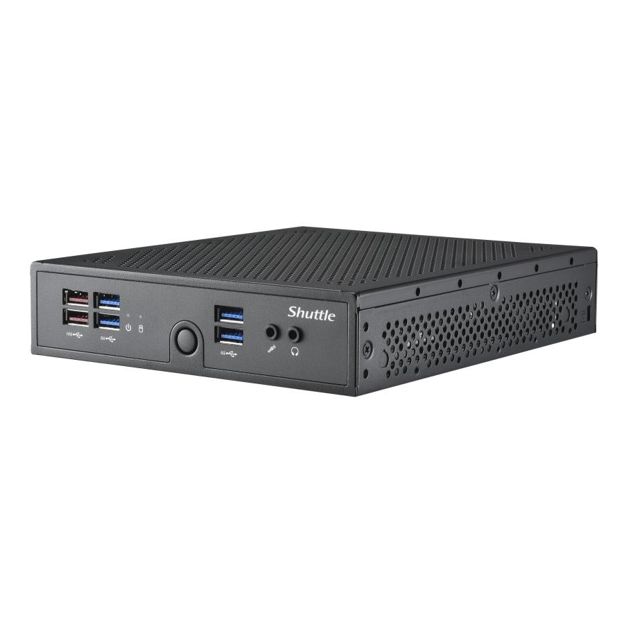Shuttle DS50U7 XPC SLIM BAREBONE DS50U7, I7-1355U, 2X LAN (1x 2,5GBIT, 1X 1GBIT) 1XCOM, 1XHDMI, 1xDP