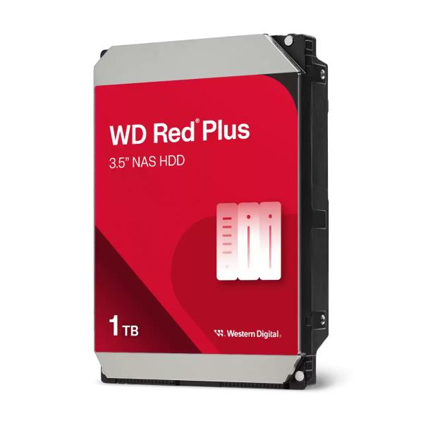 Western Digital WD80EFPX Red Plus HDD, 8TB, 3.5, SATA3, 5400 RPM, 256 MB, 150 MB S