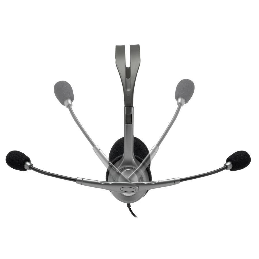 Logitech 981-000593 H111 Stereo Headset, Wired, Office Call Center, 20 - 20000 HZ, Headset, Gray