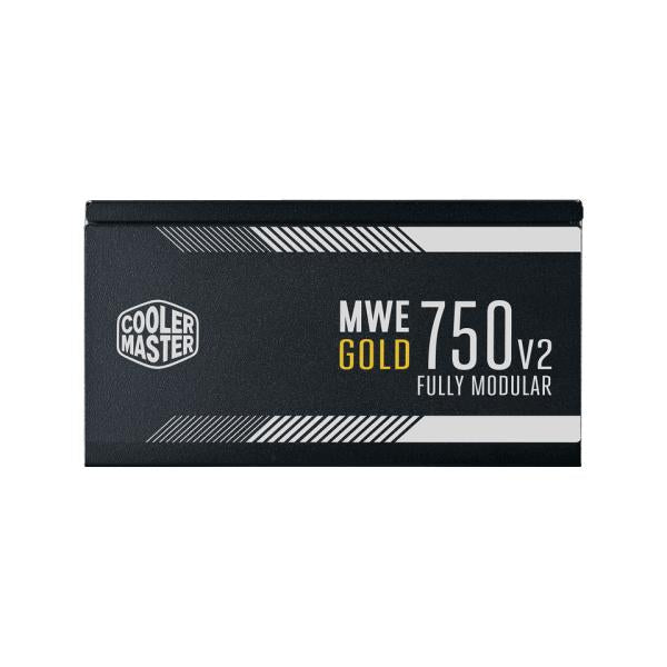 Cooler master mpe-7501-afaag-3eeu mwe gold 750 v2 atx3.1, 750w, 90% @typical, fully modular, 120mm