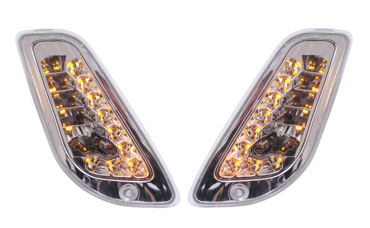 Edge flashing light set Vespa LX -50 125 150 Clear Line LED - Left and right in front