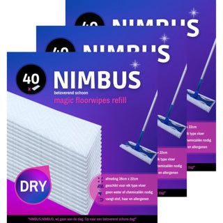 Nimbus Magic Vloerdoekjes naveating 120 sztuk