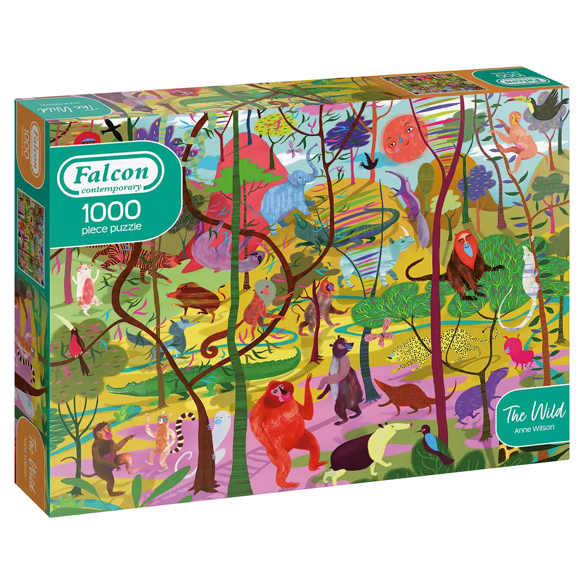 Jumbo falcon contemporary puzzel - the wild - 1000 stukjes