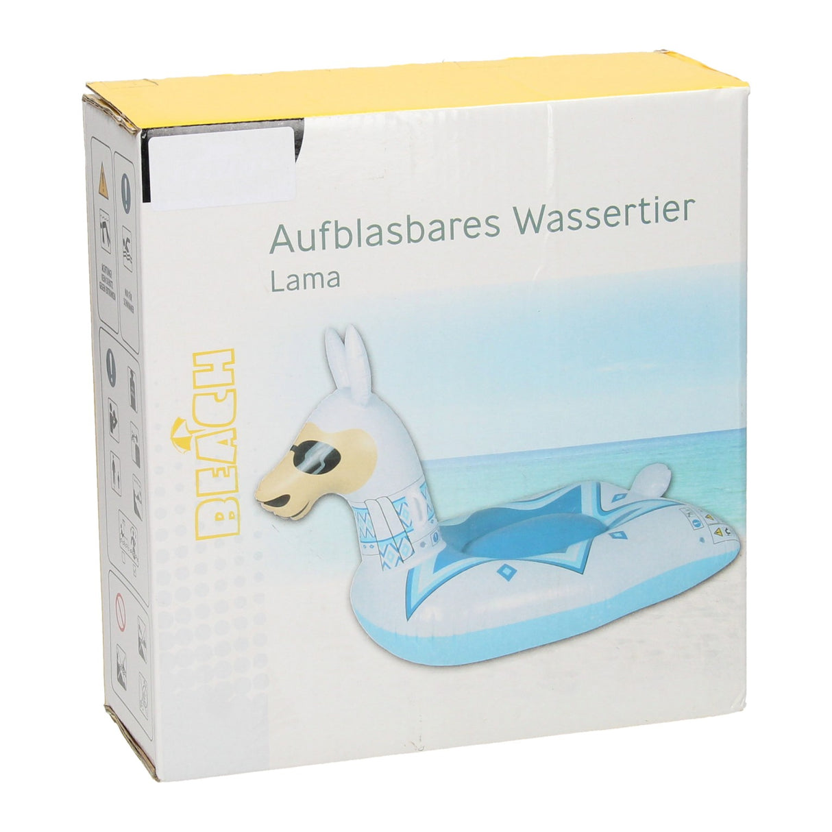 Inflatbar atatic Altar Lama mat Sonnebrëller