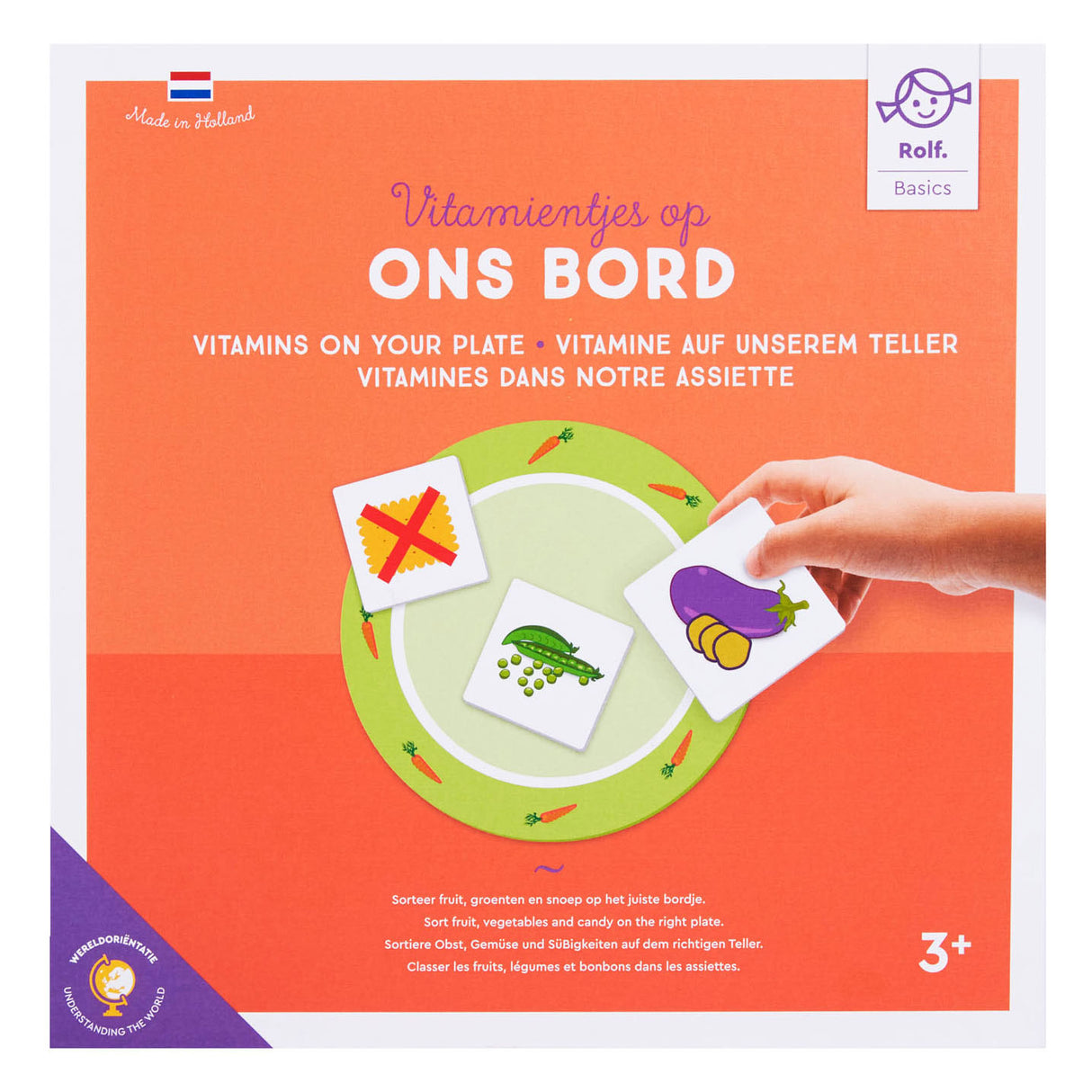 Rolf Rolf Basics Vitamine nel nostro Plate Memo e Game di smistamento