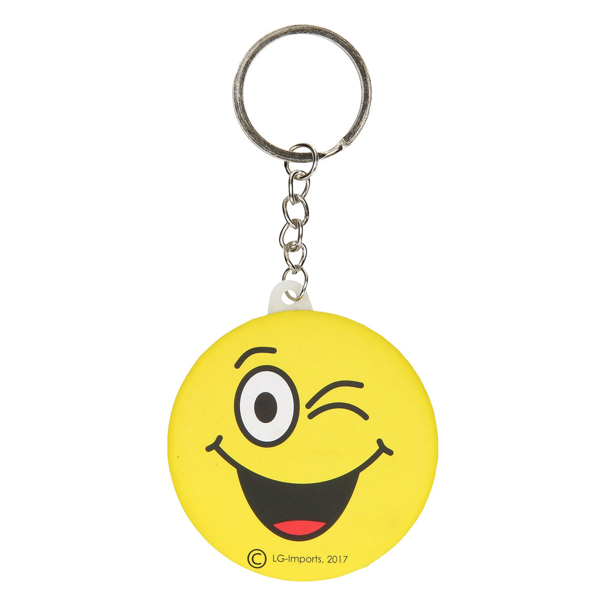 LG Imports Keychain - Laughing Face With Mirror