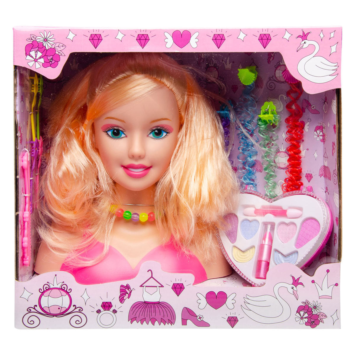 Capelli biondi pop per trucco LG-Imports