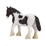 Mojo Horse World Clydesdale Pferd Schwarz und Weiß 387085
