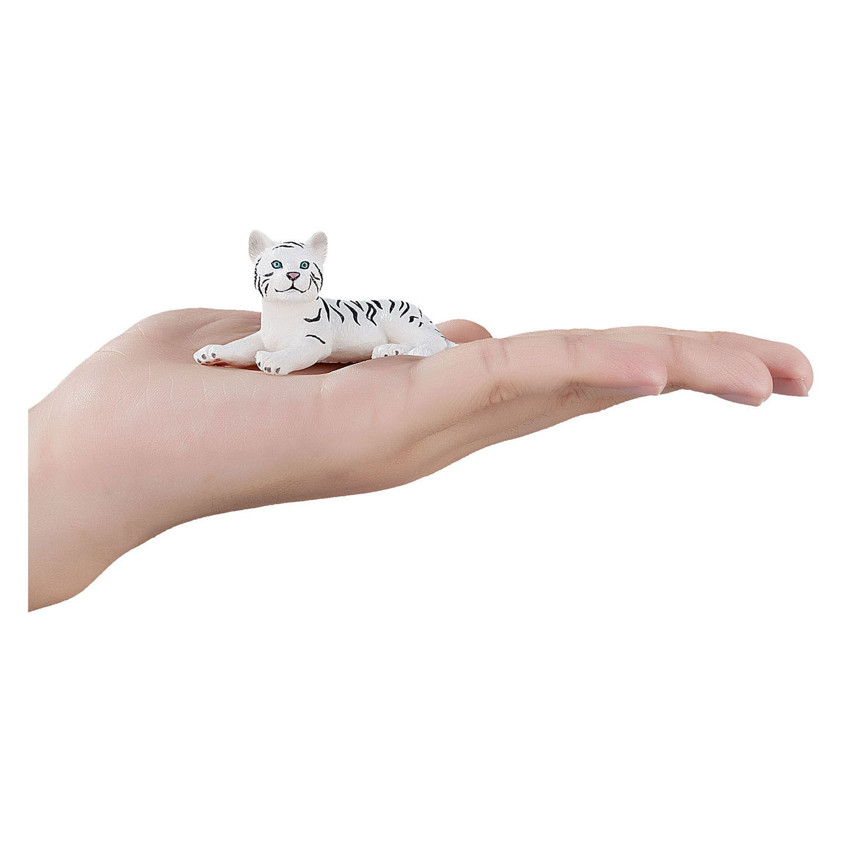 Mojo Wildlife White Tiger Welp allongé 387015
