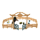 Mojo Corderland Western Ranch mat Päerd a Cowboy Play Play Set 380064