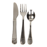 Coudlery Set en acier inoxydable, 3dlg. rose