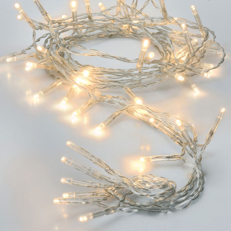 Illuminazione a led bianco caldo, 80 luci