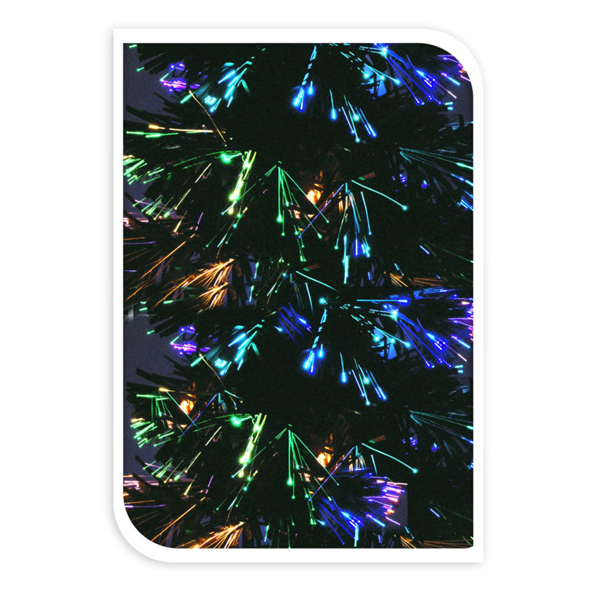 Fibra di albero di Natale LED, 45 cm