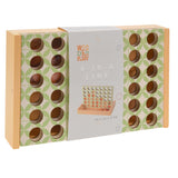 Wooden board game four on a line