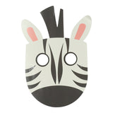 Mask Jungle Pabeier Set, 8ST.