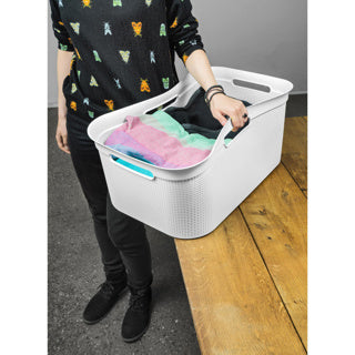 Rotho flexibele wasmand brisen 41 l wit