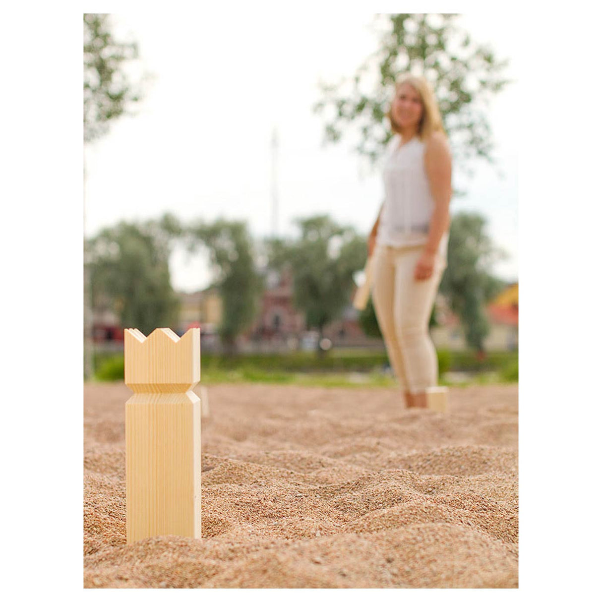 Selecta Kubb Viking Wooden Throwing Game