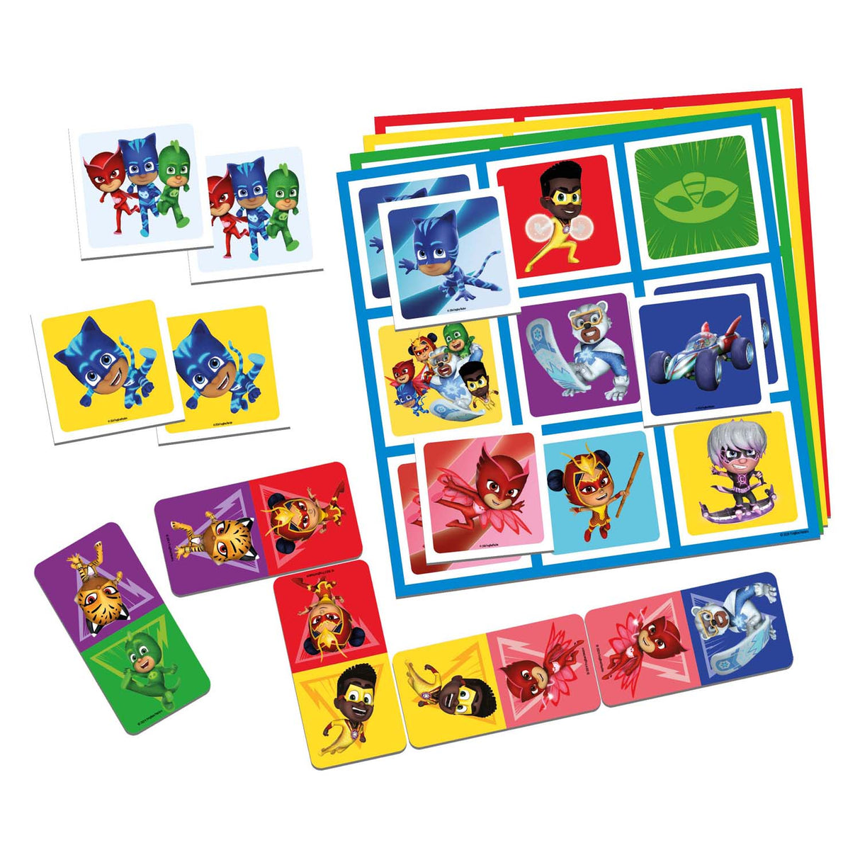 SELECTA PJ MASKS 3IN1 Memo Lotto Domino
