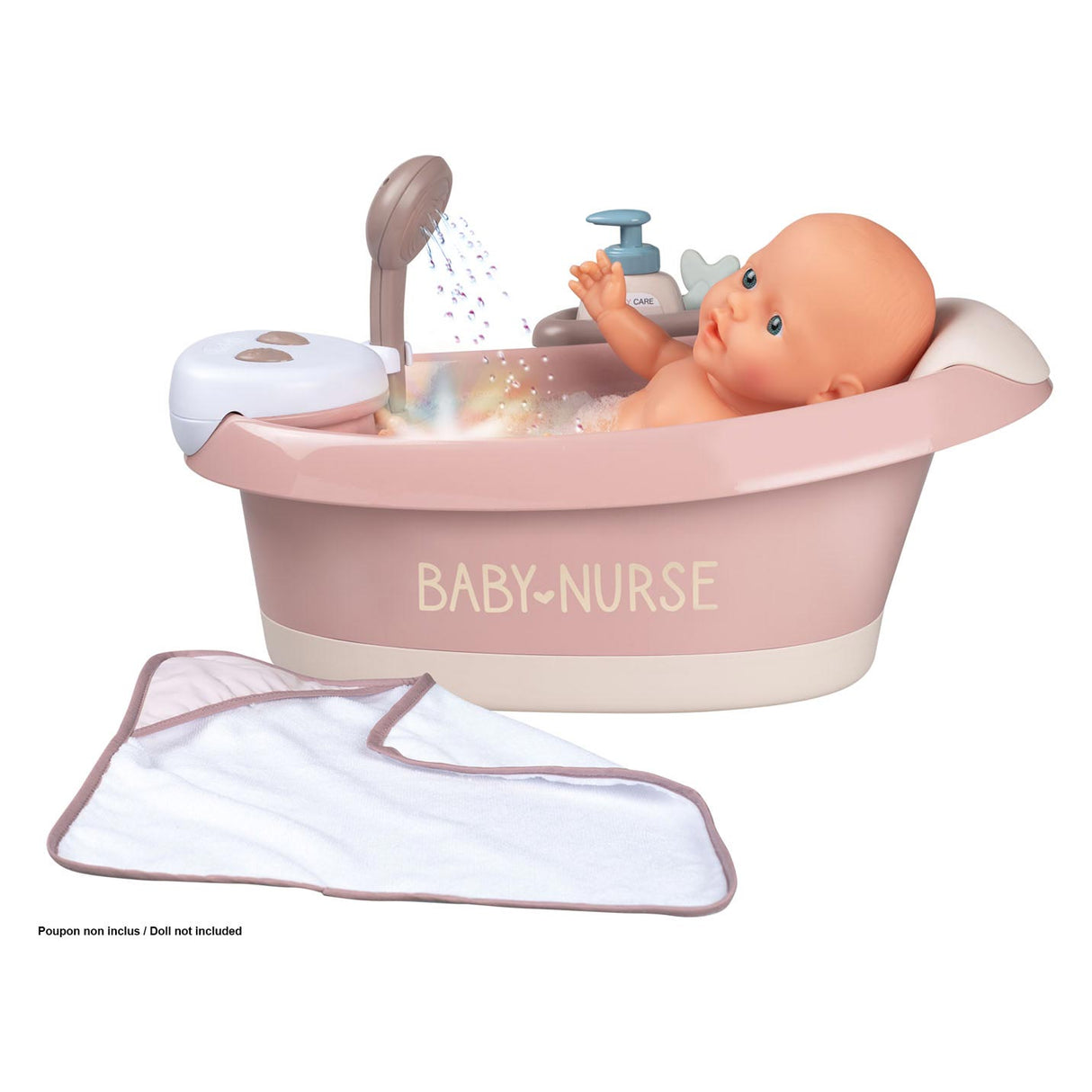 Smoby - Baby Nurse Bath s funkcemi a příslušenstvím 3DLG.
