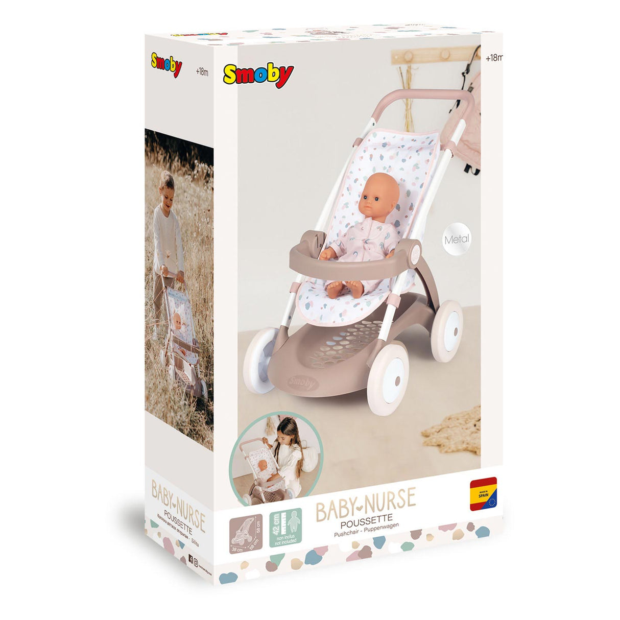 Smoby - camión de muñecas de enfermera bebé