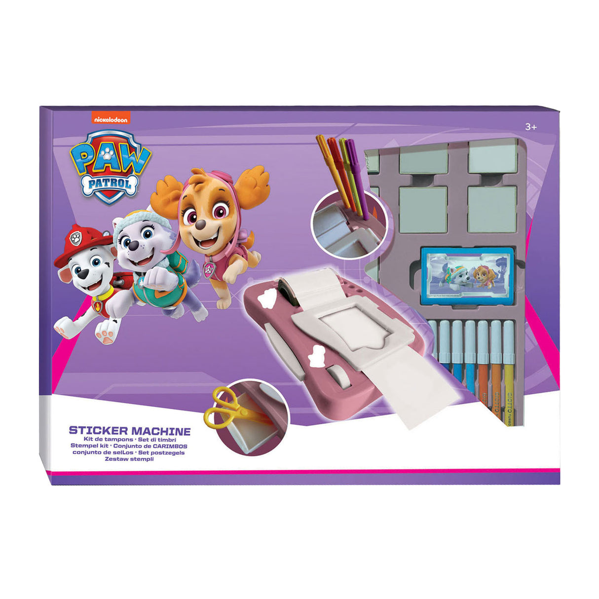 MultipRint Paw Patrol Skye Zestaw maszyny