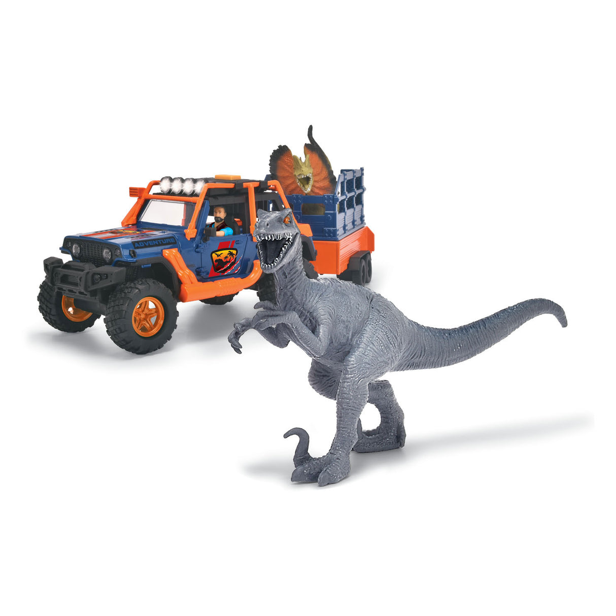 Dickie Dino Jeep s prikolico