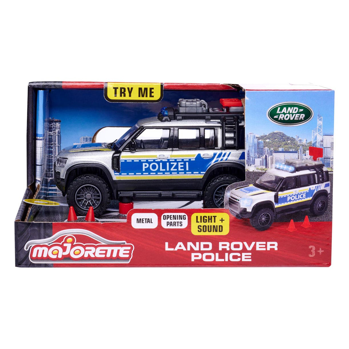 Majorte Land Rover policija