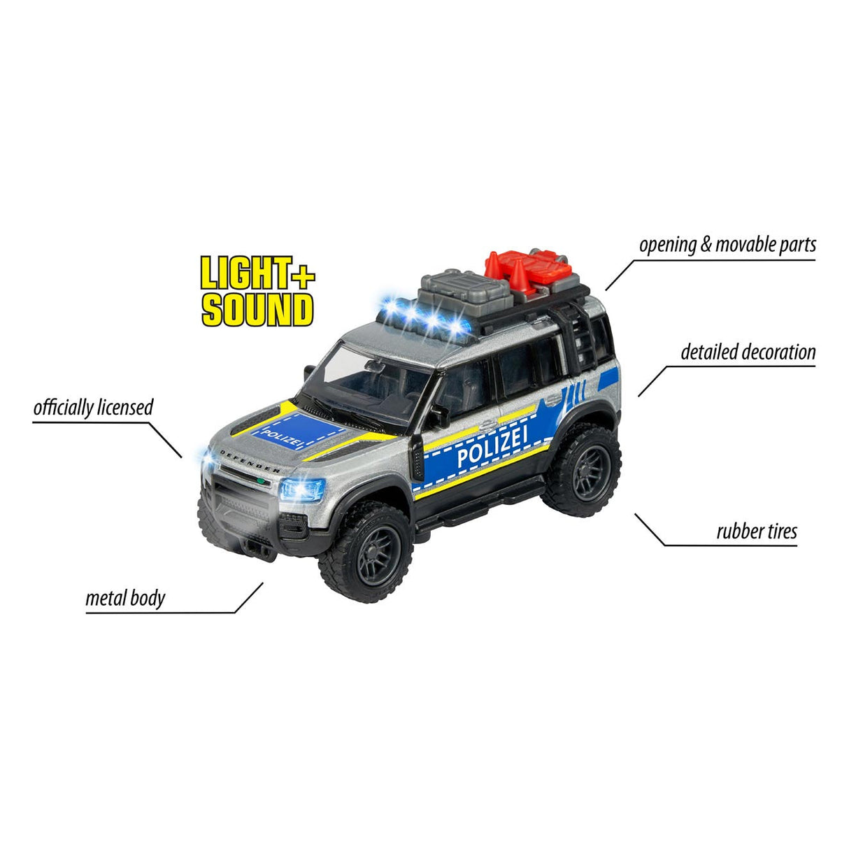 Majorte Land Rover policija