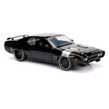 Jada Die Cast Fast Furious FF8 1972 Plymouth GTX Racauto 1:24