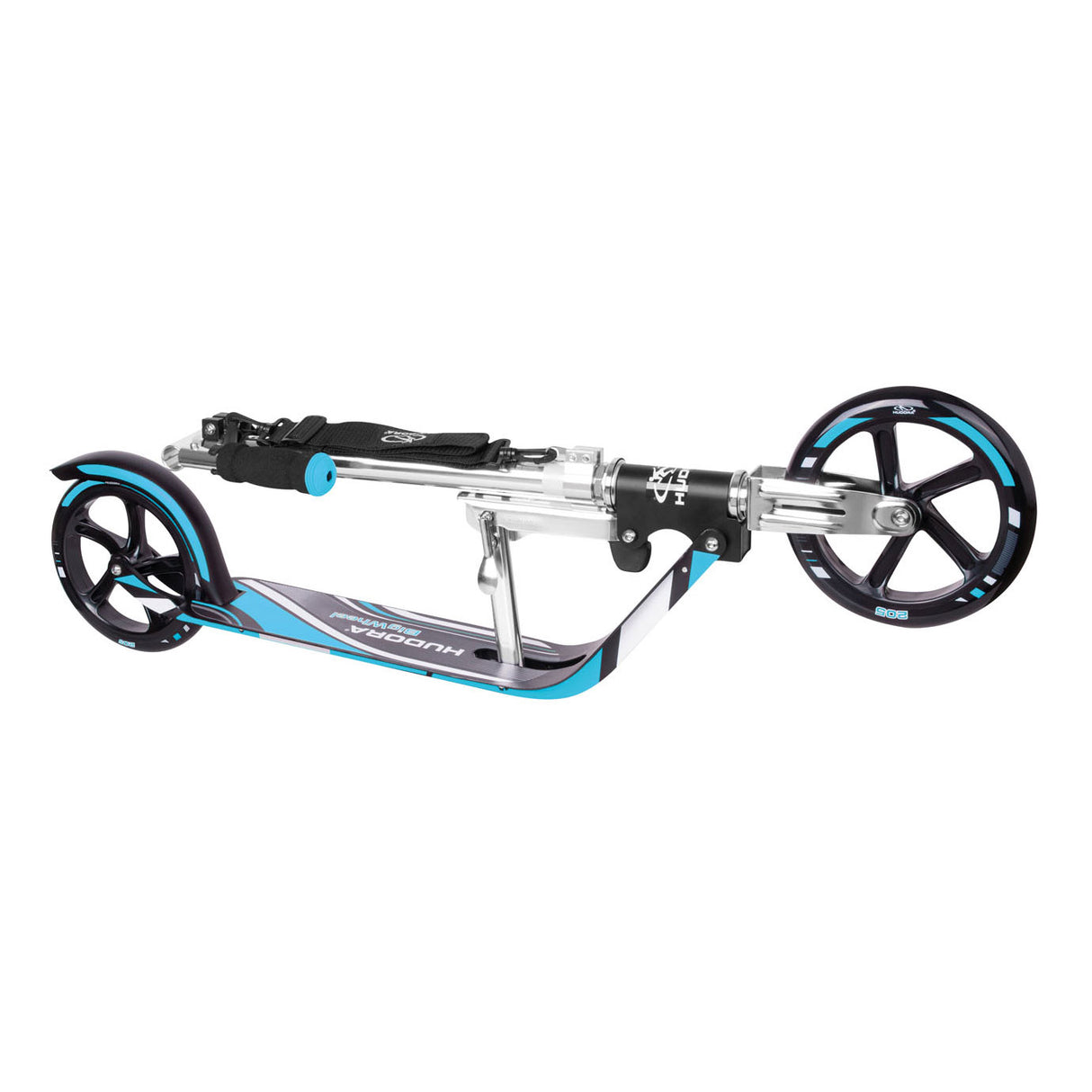 Hudora Scooter Big Wheel Step Rx205 - Blu nero