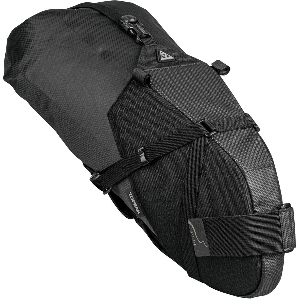 TOPEAK BACKLOADER X - Saddle bag, 10l, unisex, bicycle, black