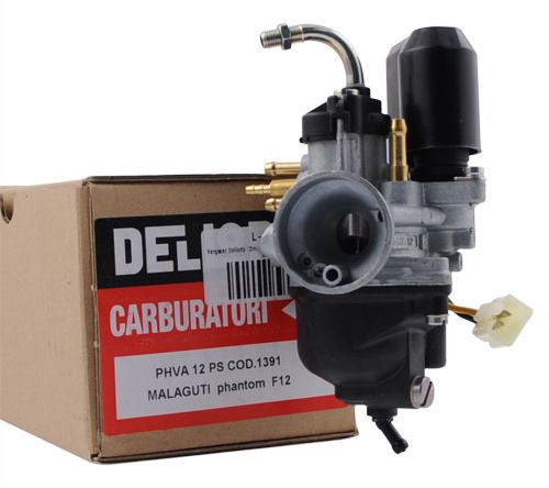 Deltorto Carburtor PHVA 12 PS PeugeTot Minarelli elektresch Choke