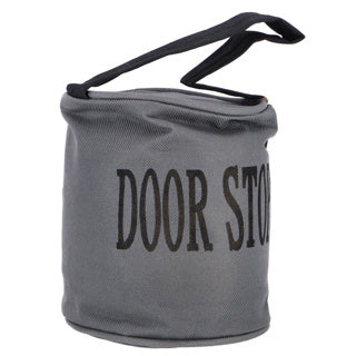 Esschert Design door stopper with handle 13x27 cm gray