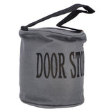 Esschert Design door stopper with handle 13x27 cm gray