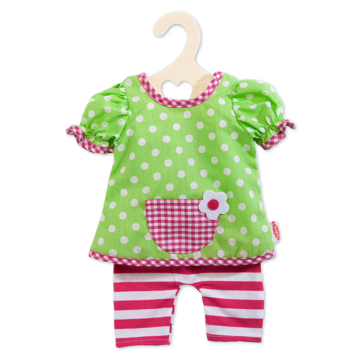 Heless doll dress with leggings, 28-35 cm